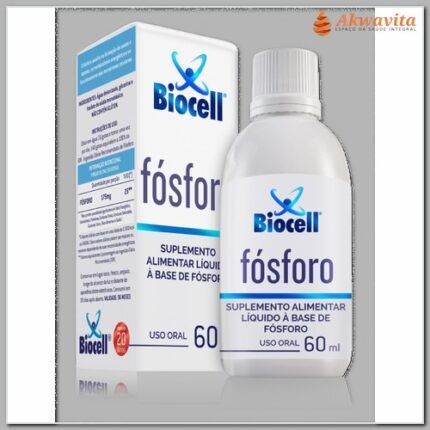 Fósforo Suplemento Alimentar Líquido Sublingual 60ml