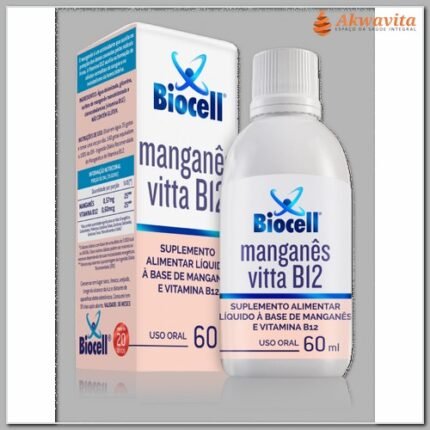 Manganês VittaB12 Suplemento Alimentar Líquido Sublingual