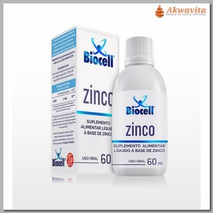 Zinco Suplemento Alimentar Líquido Sublingual 60 ml