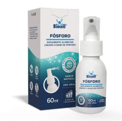 Fósforo Suplemento Alimentar Líquido Spray Sublingual 60ml