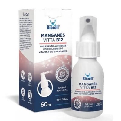 Manganês VittaB12 Suplemento Spray Sublingual 60ml