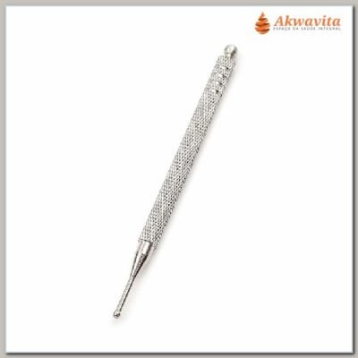 Apalpador Apertador de Pontos sem mola Metal Prateado