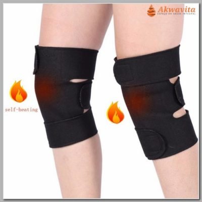 Joelheira com Aquecimento com Turmalina e Magnetos