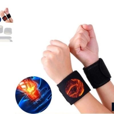 Faixa Punho com Aquecimento com Turmalina e Magnetos