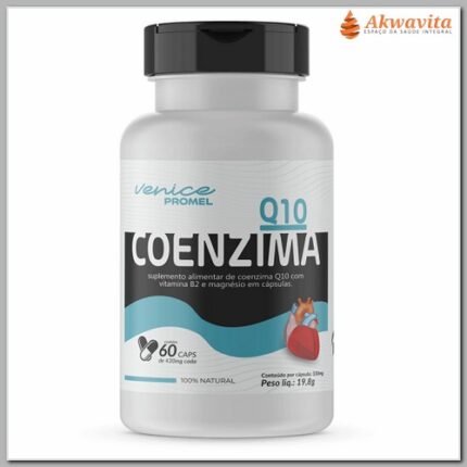 COQ10 Suplemento com Vitamina B2 e Magnésio 60CAP