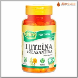 Luteína e Zeaxantina 20 e 3mg Vegetariana 60 cápsulas