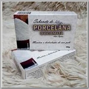 Sabonete Natural com Porcelana Dolomita 90g