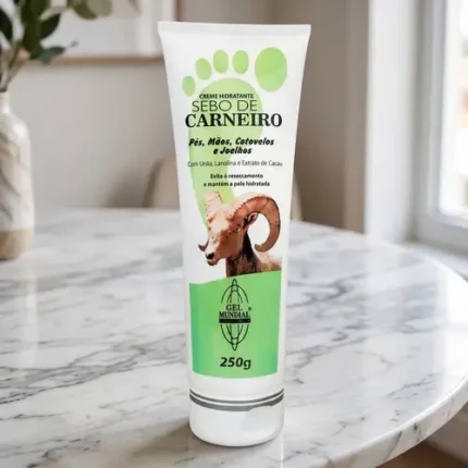 Creme Sebo de Carneiro Corpo Pés Mãos Hidratante 250g