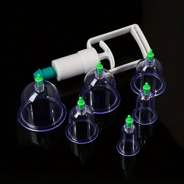 Ventosa Kangnian Kit Completo com 6 Copos Acrílicos