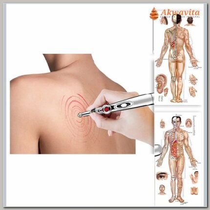 Caneta Eletrônica Dor Corporal e Pontos Acupuntura 5 pontas