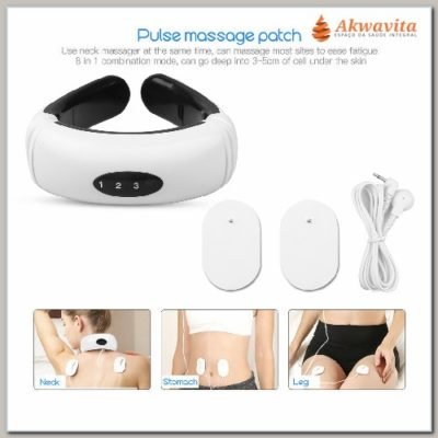 Massageador Elétrico Conforto e Tração Cervical