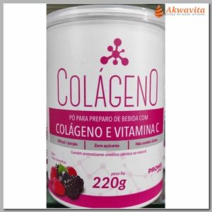 Colágeno hidrolisado Vitamina C Frutas Vermelhas