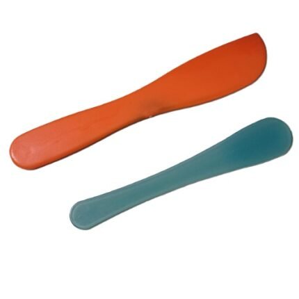 Espátula Auxiliar Plástica Anatômica e Espanhola 2 UN