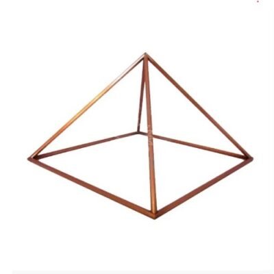 Pirâmide de Cobre Vazada tubo 5mm 16cm Reforçada-BEsot