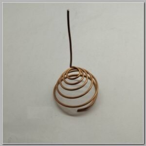 Espiral de Cobre Antena Filtro Energias Negativas Artesanal Par