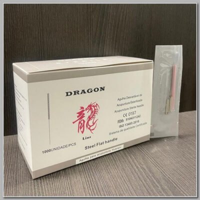 Agulha Acupuntura Chinesa Dragon Linz 25x40 1000un polybag