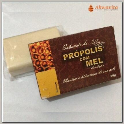 Sabonete Natural com Própolis e Mel Lesões Acnes 90g