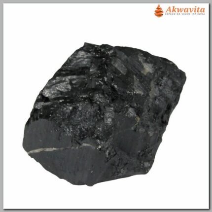 Pedra Turmalina Negra Bruta Neutraliza Magia 120g