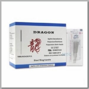 Agulha de Acupuntura Chinesa Dragon 20x15 1000UN polybag