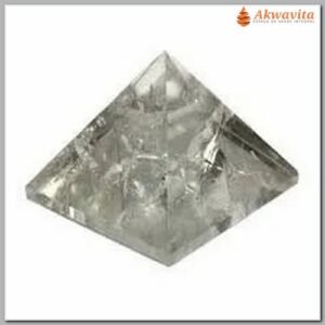 Pirâmide de Cristal Quartzo Natural semi limpa 37mm50gr