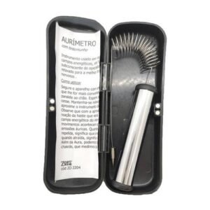 Aurímetro ou Aurameter Cabo de Metal Redondo Testemunho