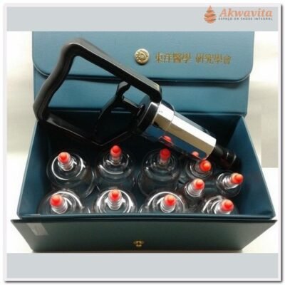 Kit Ventosa Dong Yang com 10 Copos Acrílico com Pistola