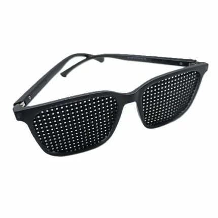 Óculos Terapêutico de Lente Piramidal Leitura Preto Fosco