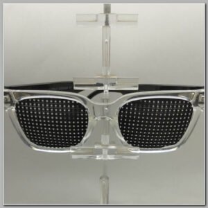 Óculos Terapêutico de Lente Piramidal Leitura Transparente