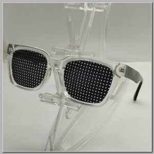 Óculos Terapêutico de Lente Piramidal Leitura Transparente