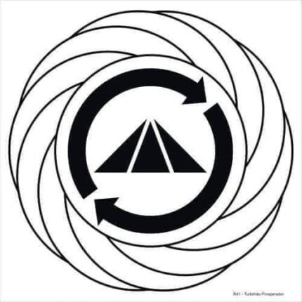 Turbilhão com Prosperador Gráfico Radiônico de PVC 19cm