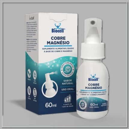 Cobre-Magnésio Suplemento Alimentar Spray Sublingual 60ml