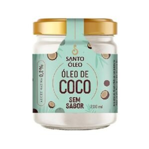 Óleo de Coco Sem Sabor Santo Óleo o Versátil 200ml