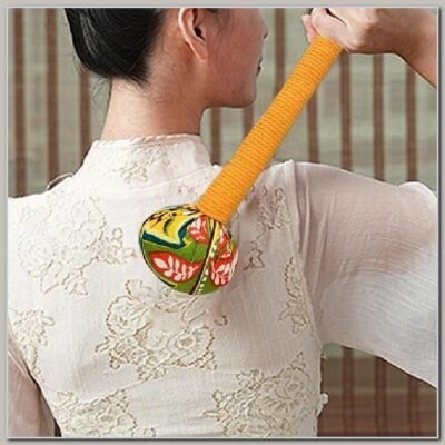 Martelo Bola de Artemisia Bater nas Costas Cabo Tensões