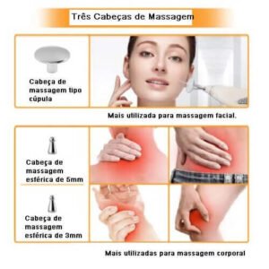Caneta de MC Localiza e Estimula Pontos Acupuntura LY508B