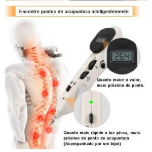 Caneta de MC Localiza e Estimula Pontos Acupuntura LY508B