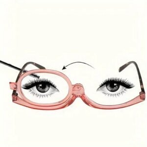 Óculos para Maquiagem com Lente de Aumento 2x Articulada