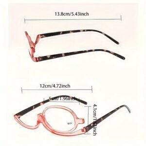 Óculos para Maquiagem com Lente de Aumento 2x Articulada