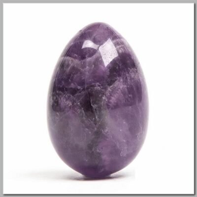 Ovo Yoni Ametista Sem Furo Pompoarismo 35x50mm