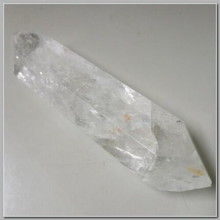 Cristal Biterminado Sextavado Gerador Harmoniza 11cm 100gr