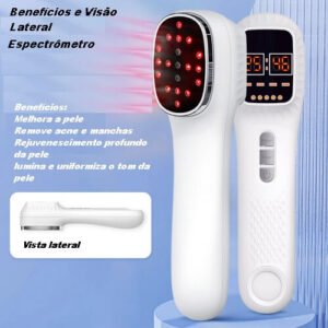 Dispositivo Terapêutico LED Portátil 19 Emissores 650-808nm