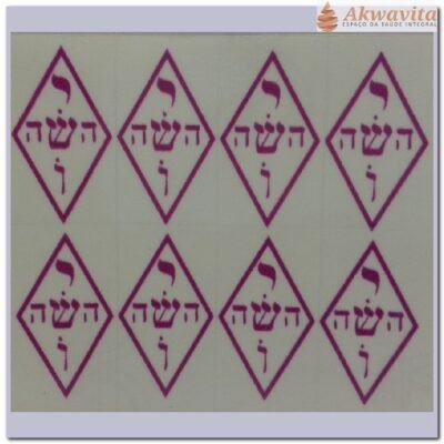 Adesivo Yoshua pequeno 1x2cm 18 unidades