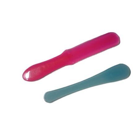 Espátula Auxiliar Plástica Abaulada e Espanhola 2UN