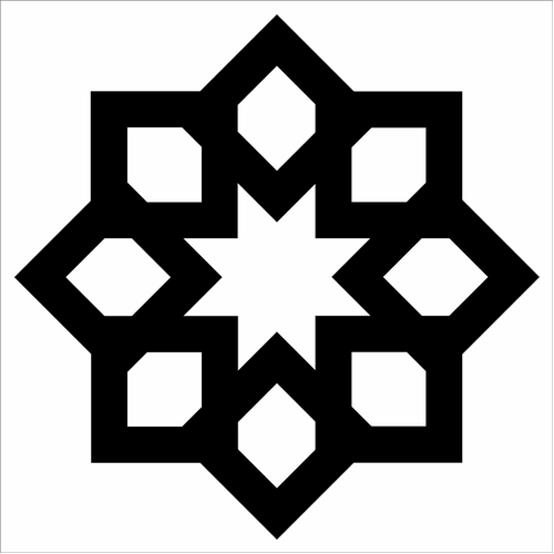 Quadrata Ordem Gráfico Radiônico de PVC 17cm 19cm