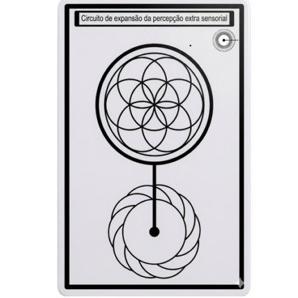 Expansão da Percepção Extrassensorial Gráfico 17x25cm PVC