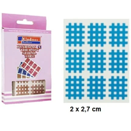 Cross Tape Azul Técnica do Spiral Tape P 20x27mm 90UN