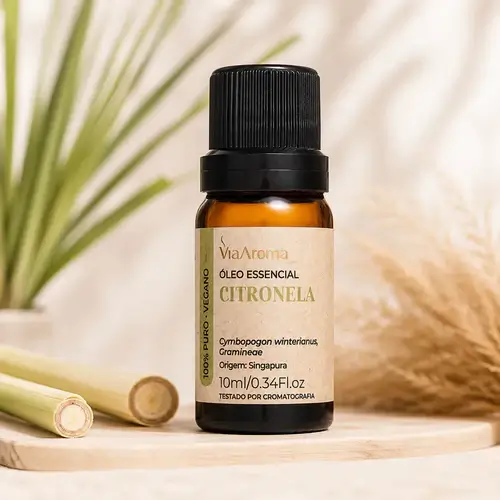Óleo Essencial de Citronela Proteção e Vitalidade 10ml
