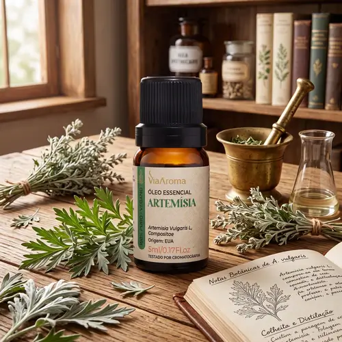 Óleo Essencial de Artemísia Tira o Frio MTC 5ml-ViaAroma