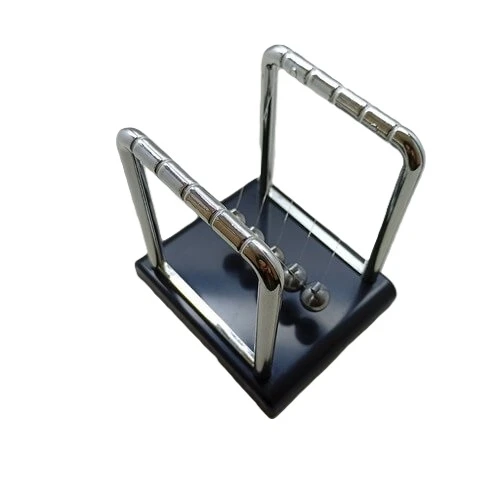 Pêndulo de Newton 9x9cm Equilíbrio Movimento e Relaxamento